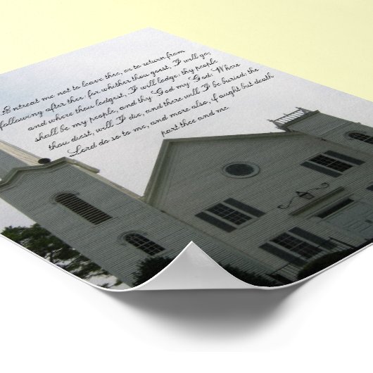 Das Buch Ruth Poster (Ecke)