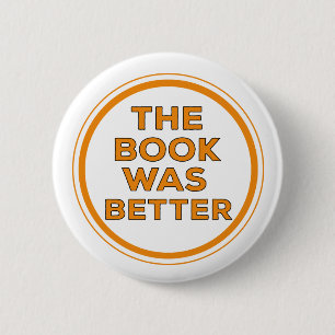 Das Buch war besser Button