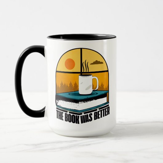 Das Buch war besser - das Lesevergnügen Tasse (Links)