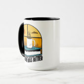 Das Buch war besser - das Lesevergnügen Tasse (Vorderseite Links)