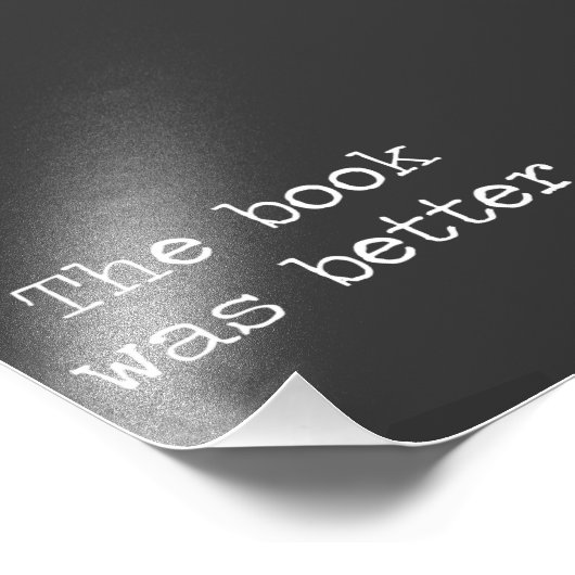 Das Buch war besser Fotodruck (Ecke)