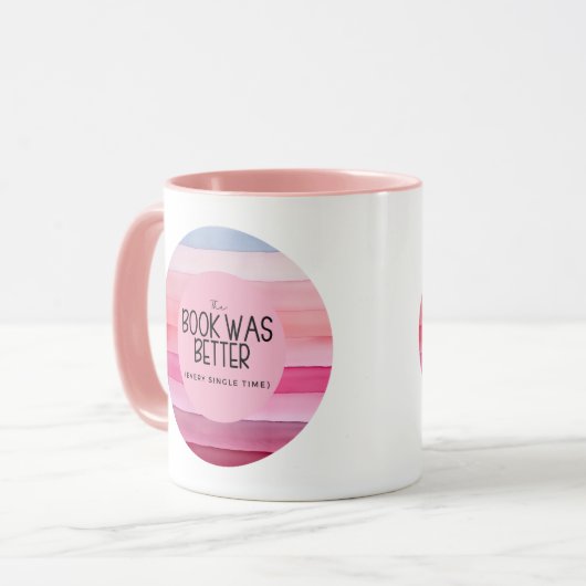 Das Buch war besser - jedes Single Tasse (Vorderseite Links)
