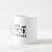 Das Buch war besser Kaffeetasse (Vorderseite Links)