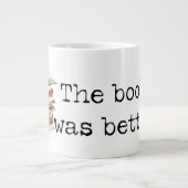 Das Buch war besser lesend Tasse (Vorderseite)