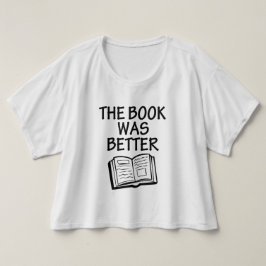Das Buch war Erntespitze der besser lustigen T-Shirt