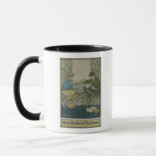 Das Buch-Wochen-Tasse 1924 Kinder Tasse (Links)
