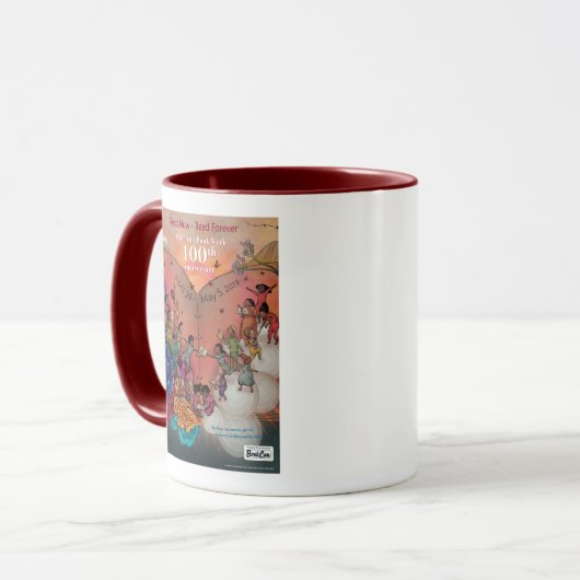 Das Buch-Wochen-Tasse 2019 Kinder Tasse (Vorderseite Links)