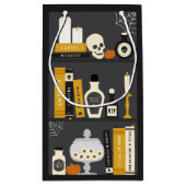 Das Bücherregal-Geschenk-Tasche Halloween-Hexe Kleine Geschenktüte (Rückseite)
