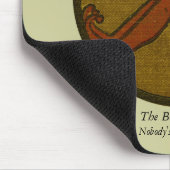 Das Buchpuzzler Mousepad (Ecke)