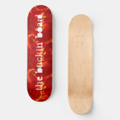 das buckin Brett 8,5-Zoll-Wettbewerbs-Skateboard Skateboard (Vorderseite)