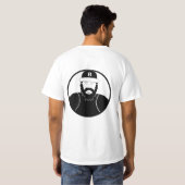 Das Buddha-Shirt T-Shirt (Schwarz voll)