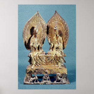 Das Buddhas Prabhutaratna und Sakyamuni Poster