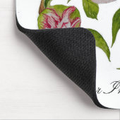 Das Budgen von Zwergspitzen auf einem Mauspad (Ecke)