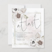 Das Budget bei der letzten QR Florals Wedding Save (Vorderseite)