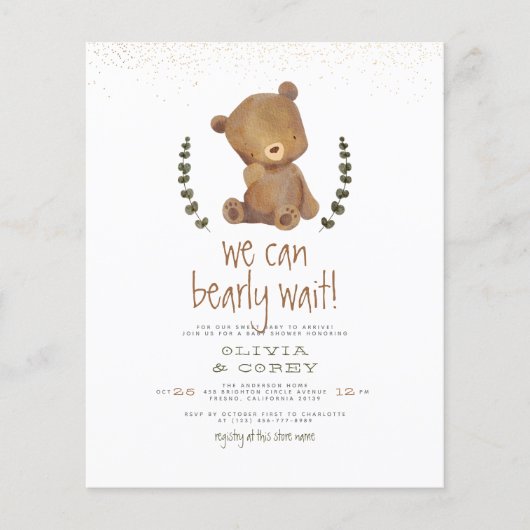 Das Budget, das wir frühzeitig abwarten können (Vorderseite)