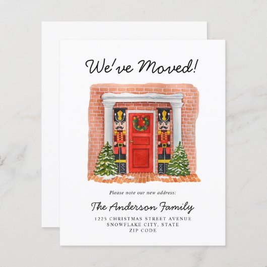 Das Budget, das wir für die Haustür wegbewegt habe (Vorne/Hinten)