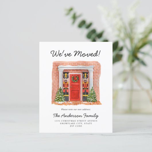 Das Budget, das wir für die Haustür wegbewegt habe (Stehend Vorderseite)