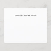 Das Budget Foto Collage rettet die Daten in modern (Rückseite)