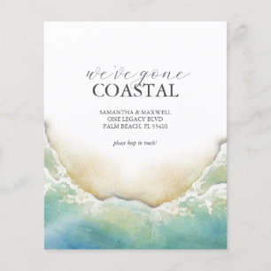 Das Budget für den neuen Adresswechsel Flyer