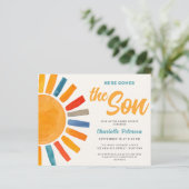 Das Budget für die Son Baby Dusche (Stehend Vorderseite)