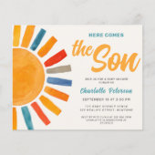 Das Budget für die Son Baby Dusche (Vorderseite)