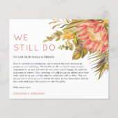 Das Budget für tropische Postpone wir noch Hochzei (Vorderseite)