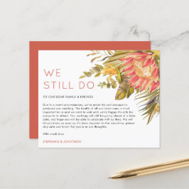 Das Budget für tropische Postpone wir noch Hochzei