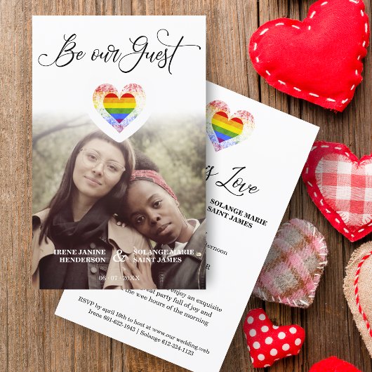 Das Budget ist unser Gast Stolz Rainbow Heart LGBT