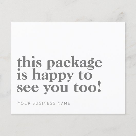 Das Budget-Paket freut sich, Sie bei Ihrem Unterne (Vorderseite)