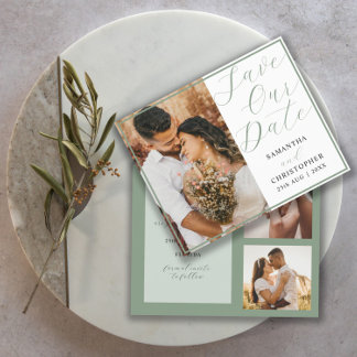 Das Budget Rette unseren Termin Grün Foto Hochzeit