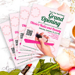 Das Budget Rosa Schönheitssalon Grand Opening Flyer<br><div class="desc">Mit dem Flyer Blush Pink Grand Opening Beauty Gala des Mylini Designs stärken Sie Ihren Salon mit seiner großen Öffnung zu neuen Höhen des Glamours. Diese stilvolle und einzigartige Einladung wird Ihnen einen luxuriösen Ton für Ihre Veranstaltung Set, der das Bekenntnis Ihres Salons zu Schönheit, Stil und Anmut unterstreicht. Das...</div>