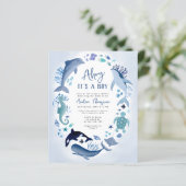 Das Budget unter dem Meer Ahoy ist eine Baby-Dusch (Stehend Vorderseite)