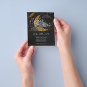 Das Budget unter den Sternen Gold Moon Glam Quince Flyer (Gruppe)