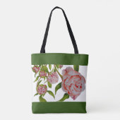 Das Budgetieren von Peongs auf einer Tote-Tasche Tasche (Rückseite)