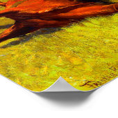 Das Buffalo Hunt Frederic Remington 1890 Poster (Ecke)