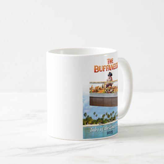 Das Buffaneers-Design von Rick Kaffeetasse (VorderseiteRechts)