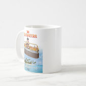 Das Buffaneers-Design von Rick Kaffeetasse (Vorderseite Links)