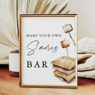 Das Büffet macht das eigene Bar Poster