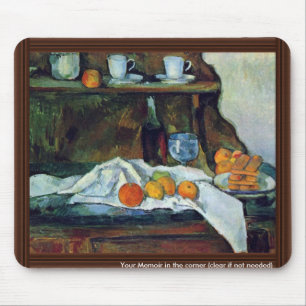 Das Buffet von Paul Cézanne (Beste Qualität) Mousepad