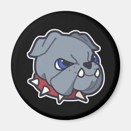 Das Bulldog-Breakfast-Magnet Magnet (Vorne)