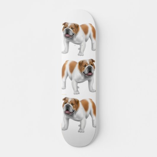 Das Bulldoggen-Skateboard Skateboard (Vorne)