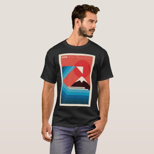 Das Bullet Train Poster T-Shirt (Vorne ganz)