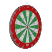Das Bullseye der iranischen Flagge Dartscheibe (Vorderseite Links)