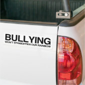 DAS BULLYING WIRD UNSEREN RAINBOW -.png Autoaufkleber (Auf Lkw)