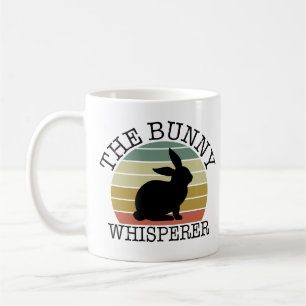 Das Bunny-Whisperer-Shirt, Cooler Kaninchenliebhab Kaffeetasse