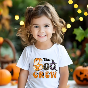Das bunte Halloween-Familienspiel der Boo-Crew Kleinkind T-shirt