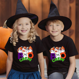 Das bunte Halloween-Familienspiel der Boo-Crew mit Kleinkind T-shirt