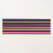 Das bunte Muster Yogamatte (Vorderseite (Horizontal))