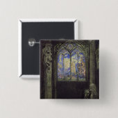 Das Buntglas Window, 1904 Button (Vorne & Hinten)