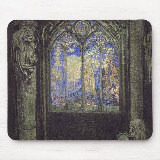 Das Buntglas Window, 1904 Mousepad (Vorne)